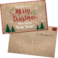 P&M Christmas Postcard Swap