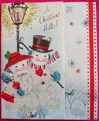 CPG- Fast Glitter Christmas Card-US Only
