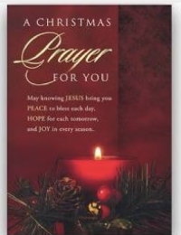 Christmas Card - Prayer or Biblical Verse - USA