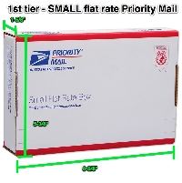SMALL FLAT RATE BOX OF GOODIES-USA