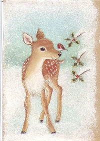 AACG:  Christmas Deer/Reindeer ATC
