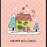 LLU: Holiday card & bookmark - US ONLY