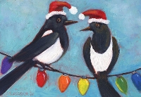 MJS:  Holiday card magpie journal