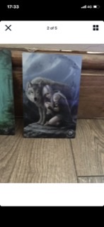 CS: Spiritual Postcards. Angels, Wolves unicorns 
