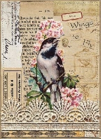 Vintage With a Bird