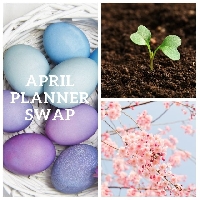 Monthly Planner Swap: April