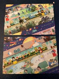simple washi strips postcards-your fav washi-USA