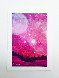 AS: Space themed ATC