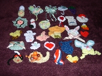 Month Of  April 2009 Crocheted Only Fridgies Swap