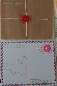 FTLOC#1- 2 Postcard In A Envelope