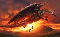 S&T: Dragon postcard