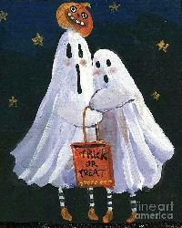 USAPC:  Halloween Tag Series:  Ghost!