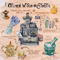 TFT-Kitchen Witch Skinny & Tea