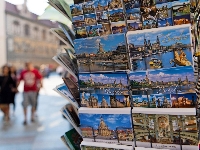 20 stamps + 1 touristy postcard