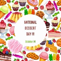 National Dessert Day Profile Decoration