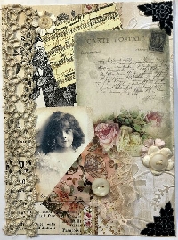 VJP: Creative Collage Journal Page 