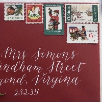 Unused Christmas Stamp Grab Bag - USA