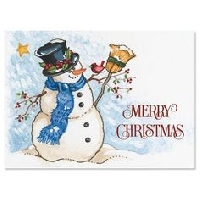 MissBrenda's Christmas Card Swap #13 ~ SNOWMAN US 