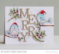 MissBrenda's Christmas Card Swap #16 BIRDS ~ US 
