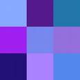Color Theme Swap:  Blue for Purple