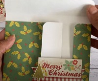 SMSUSA: Christmas Pocket insert and envelope