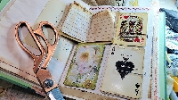 USAPC: New Year Mini Journal from Playing Card