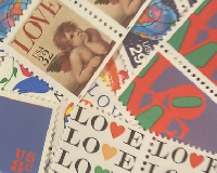Gummed Postage Stamps #1
