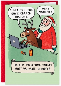Funny Christmas Card Swap USA