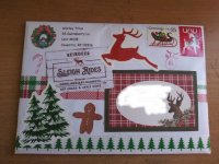Christmas Decorated Envelope & Flat Surprise #2