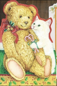 CF - CAT/KITTY Christmas Card 