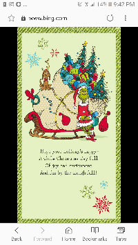 Grinch Themed Christmas Card Swap