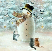 WIYM: Illustrated winter postcard INTL