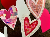 Handmade Heart-shaped Valentines
