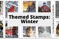 Themed Postage Stamps: Winter ❄️