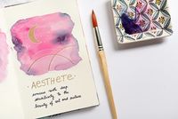 Mini Art Journal with Prompts- US Only