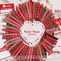 Cool, crappy decorated Valentine clothesPIN