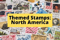 Themed Postage Stamps: North America 🇺🇸🇨🇦🇲🇽