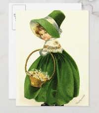 🍀💚 St Patricks Postcard - Intl