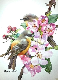 MFF: Spring Birds Binder Trading Card