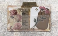 Springtime Index Card with Pocket