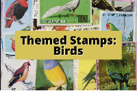 Themed Postage Stamps: Birds 🐧🐦🐤