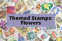 Themed Postage Stamps: Flowers 🌺🌼🌸  