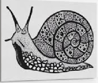 ATC #7 Snail Art