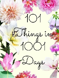 101 Things Progress- April 2022