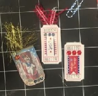 YTPC:  Embellished Paper Clip Tickets