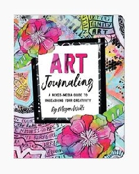 JLU: Art Journal Page 6 - Fabric/Ribbon/Lace