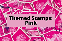 Themed Postage Stamps: Pink 🌸🩰🐷