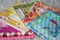 Summer Potholders/fabric trivet