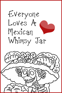 Mexico Whimsy Jar 