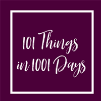 101 Things Progress- August 2022
